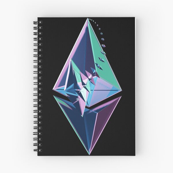 Item preview, Abstract Ethereum 2.0 Logo Black Background designed and sold by Tritonn204.