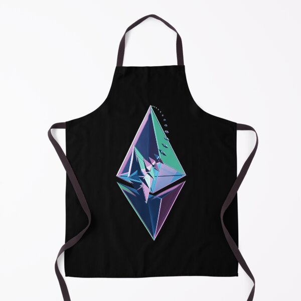 Item preview, Abstract Ethereum 2.0 Logo Black Background designed and sold by Tritonn204.