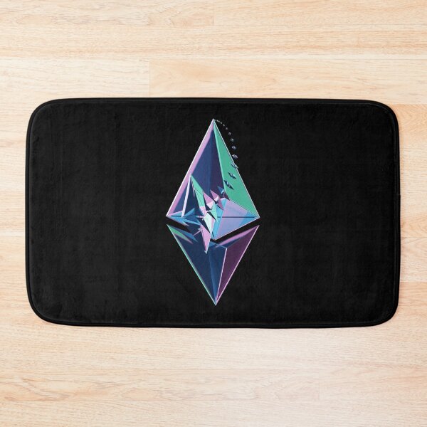 Item preview, Abstract Ethereum 2.0 Logo Black Background designed and sold by Tritonn204.