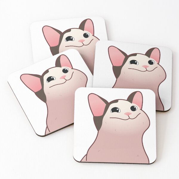 Item preview, Popping Cat Meme designed and sold by Marvel Rivals Art.