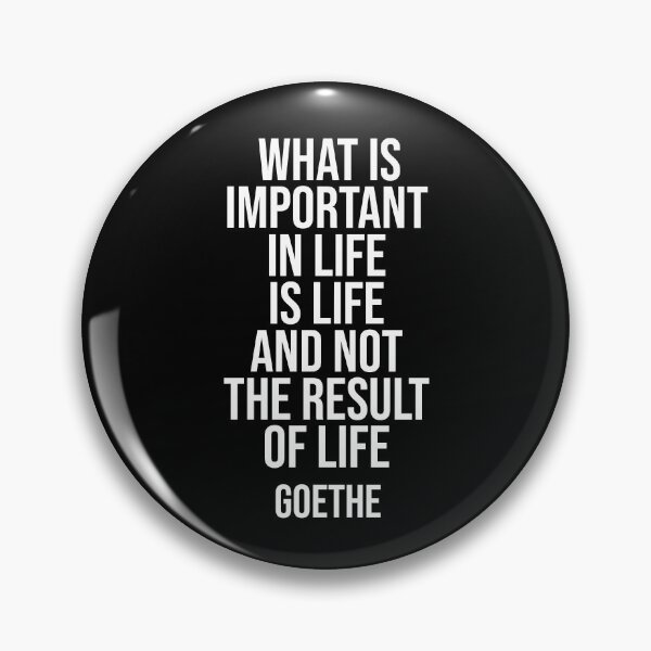 Item preview, Result of Life -quote Goethe designed and sold by Philippe Derungs.