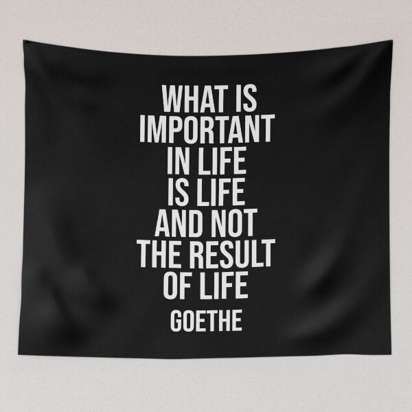 Item preview, Result of Life -quote Goethe designed and sold by Philippe Derungs.