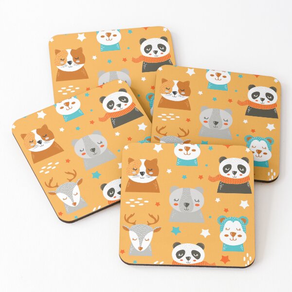 Item preview, WInter Animals Pattern designed and sold by Christof  Hall.