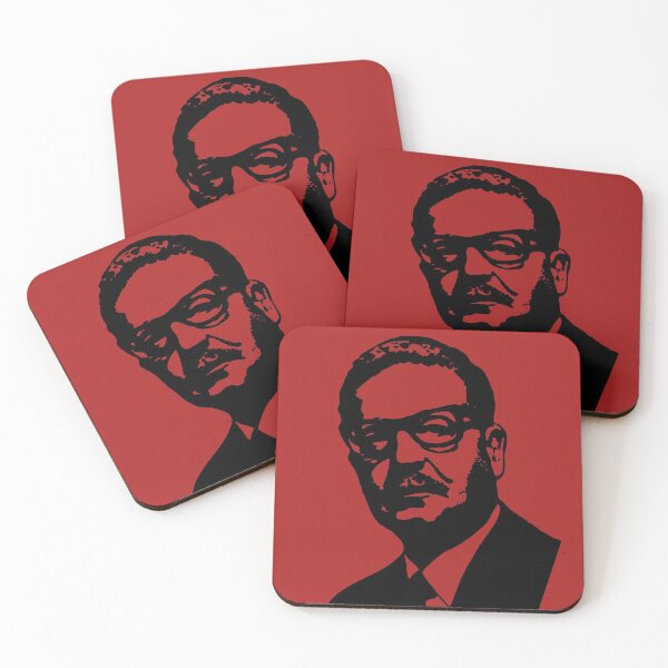 Item preview, Salvador Allende Silhouette - Chilean Socialist, Leftist, Marxist designed and sold by SpaceDogLaika.