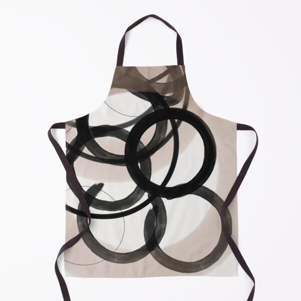 Item preview, Strokes 4 | Neutral & Black Circle Abstract designed and sold by Menega Sabidussi.