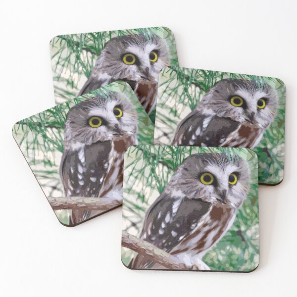 Item preview, An owl in the forest designed and sold by Karine Dupras.
