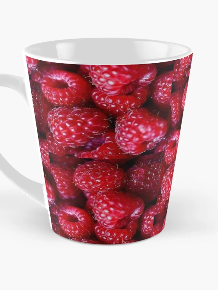 Thumbnail 3 of 4, Coffee Mug, Red Raspberry Summer Design designed and sold by July-Design.