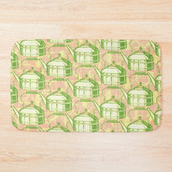 Item preview, Tea Time Kettle - Vintage Retro Pattern designed and sold by elevens.