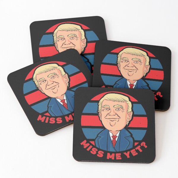 Item preview, Miss Me Yet? | Funny Smiling Donald Trump designed and sold by arrowroses.