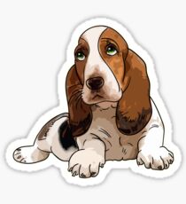 Basset Hound Sticker