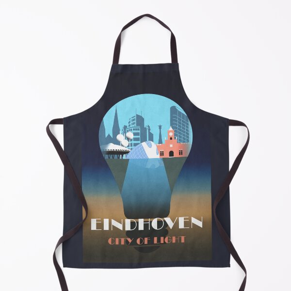 Artikelvorschau, Eindhoven, Stadt des Lichts – Vintages Art-Deco-Plakat entworfen und verkauft von Rogervdb.
