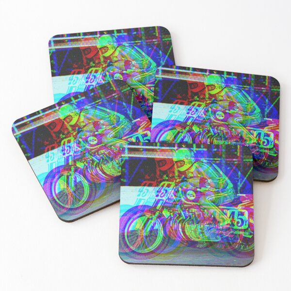 Item preview, Psychedelic flattrack designed and sold by KamikaziTrain.