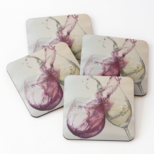 Item preview, “Réveillon” water color painting by Sarah L Miller designed and sold by Sarah L. Tollner Miller.