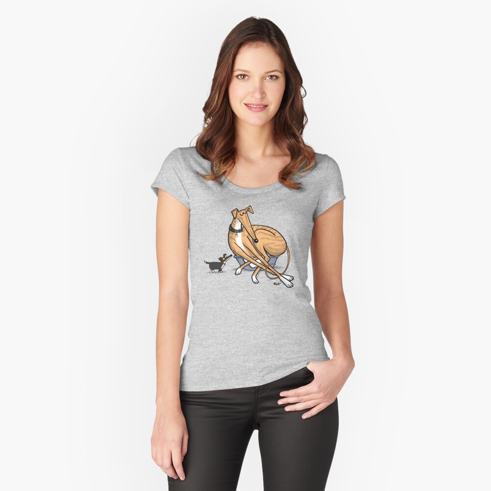 Item preview, Fitted Scoop T-Shirt designed and sold by RichSkipworth.