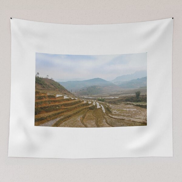 Item preview, A close up of a Vietnamese rice terrace in Sapa, Vietnam designed and sold by SnapTPhotograph.