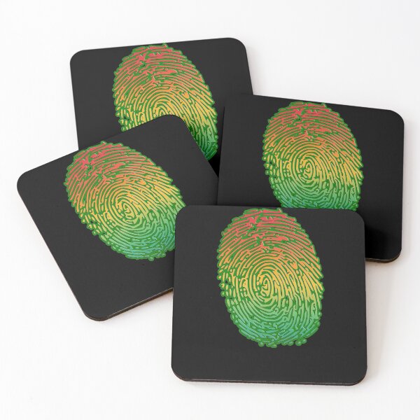 Item preview, Colorful Fingerprint Illustration Birthday Gift designed and sold by GBDesigner.