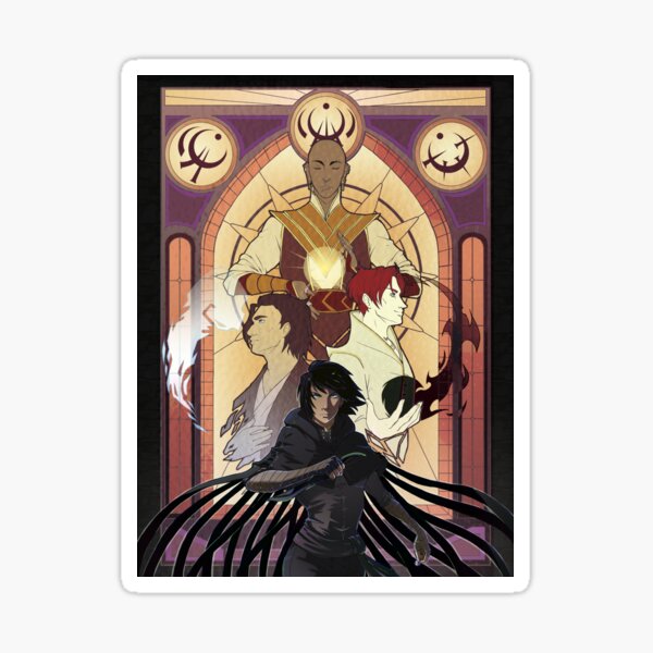 Brandon Sanderson Sticker Mistborn Book Stack Vinyl Sticker 