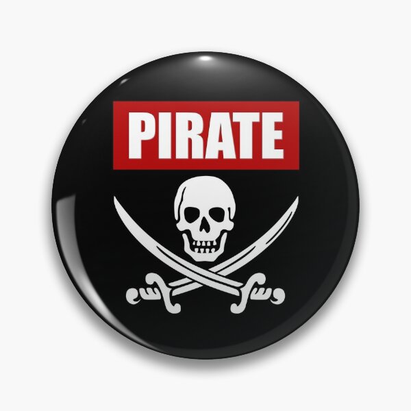 Item preview, Pirate - Skull and crossbones designed and sold by MrVPhotography.