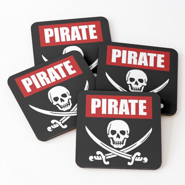 Item preview, Pirate - Skull and crossbones designed and sold by MrVPhotography.