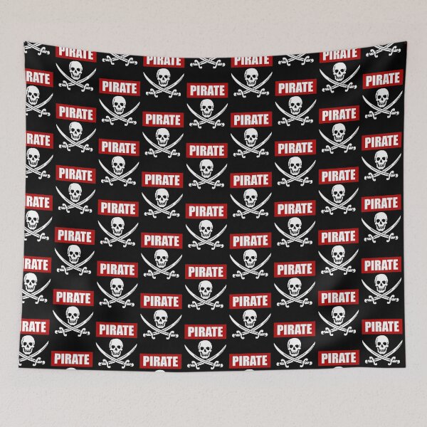 Item preview, Pirate - Skull and crossbones designed and sold by MrVPhotography.