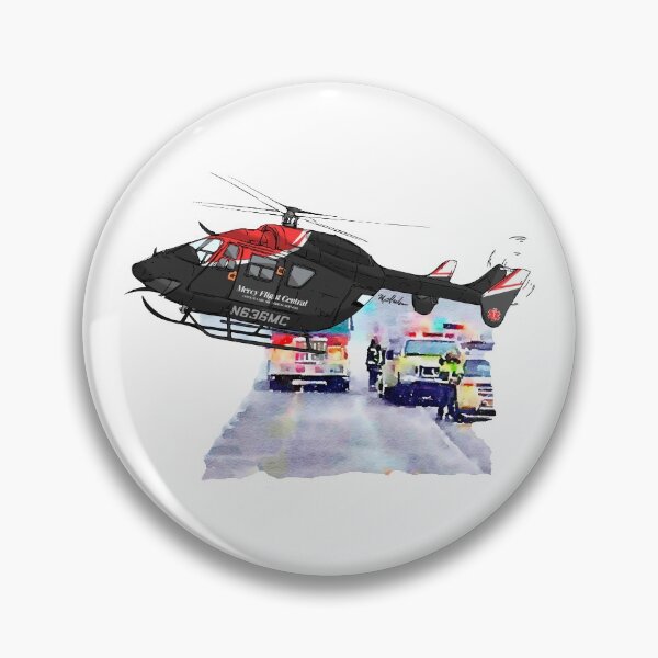 Item preview, MESSERSCHMITT-BOLKOW-BLOHM BK 117 B-2 arriving at scene designed and sold by Michael Garber.