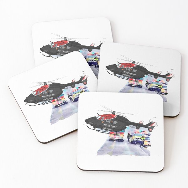Item preview, MESSERSCHMITT-BOLKOW-BLOHM BK 117 B-2 arriving at scene designed and sold by Michael Garber.