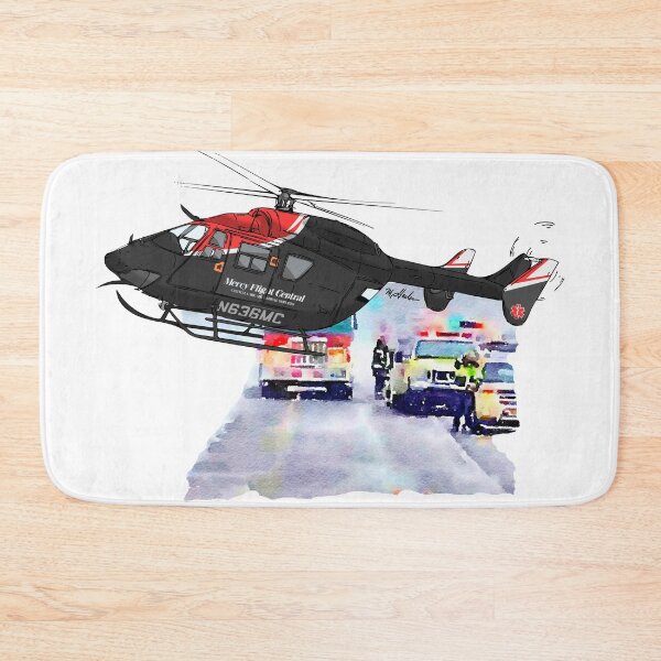Item preview, MESSERSCHMITT-BOLKOW-BLOHM BK 117 B-2 arriving at scene designed and sold by Michael Garber.