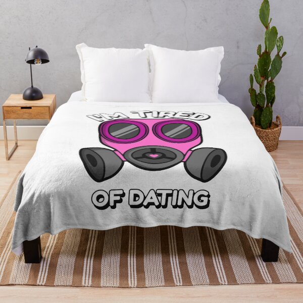 Item preview, I'm Tired of Dating Gas Mask designed and sold by RiseandShineTee.