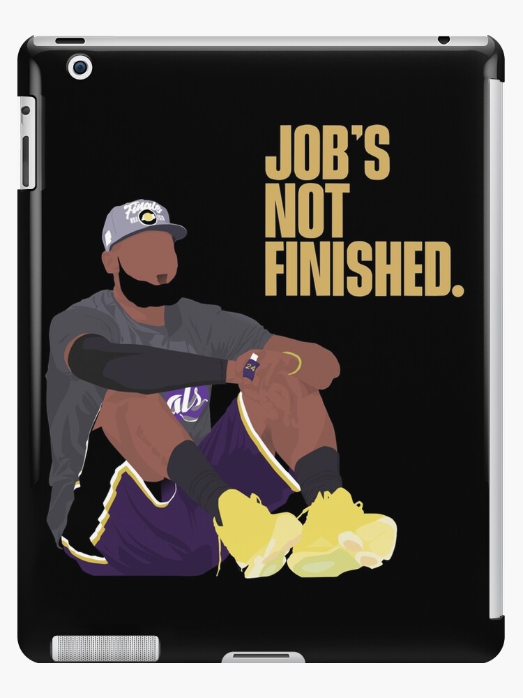 Jobs not Finished LA Lakers LeBron James and Kobe Bryant