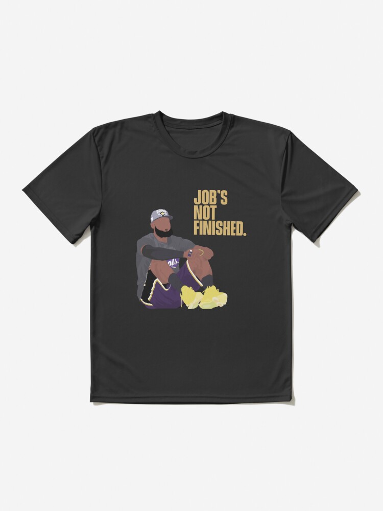 Jobs not Finished LA Lakers LeBron James and Kobe Bryant Essential T-Shirt  for Sale by Nicholasj26