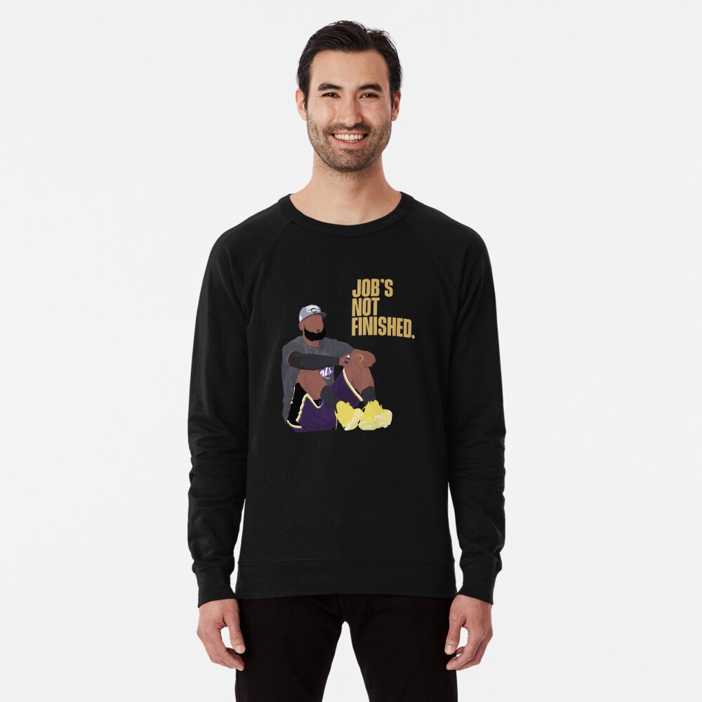 Jobs not Finished LA Lakers LeBron James and Kobe Bryant Essential T-Shirt  for Sale by Nicholasj26