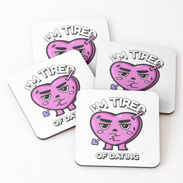 Item preview, I'm Tired of Dating designed and sold by RiseandShineTee.