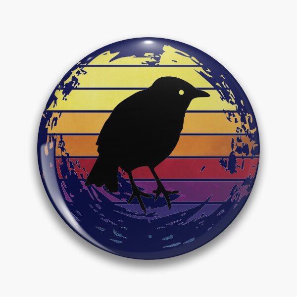 Item preview, Bird flying animal on retrostyle retro background designed and sold by ChatterFox.