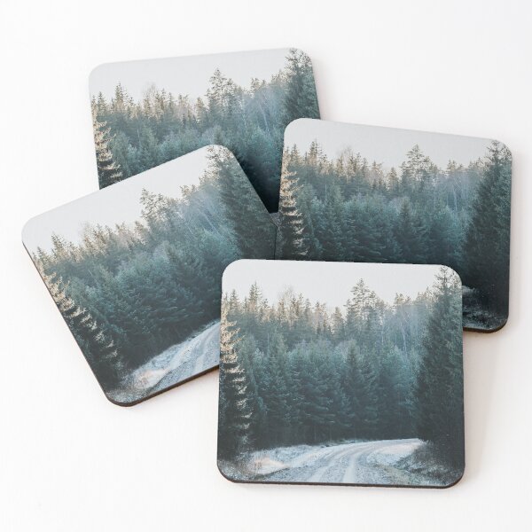 Item preview, Winter way in moody forest designed and sold by ArnitaArnita.