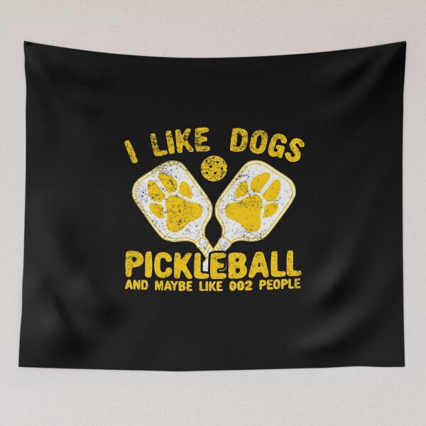 Item preview, I Like Dogs Pickleball And Maybe Like 002 People designed and sold by Dan66.