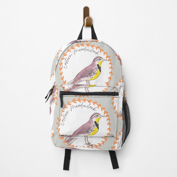 Item preview, Eastern Meadowlark bird species birding logo designed and sold by TheWaterBirds.