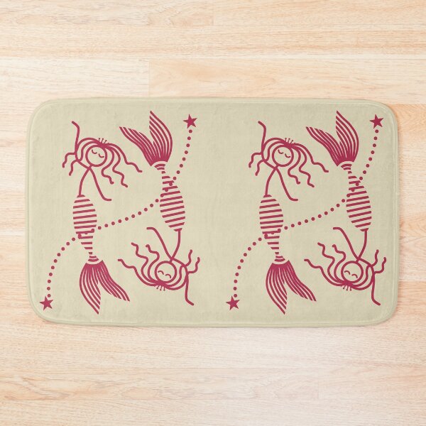 Item preview, Stickman / Mermaid, Pisces designed and sold by LotusCreations.