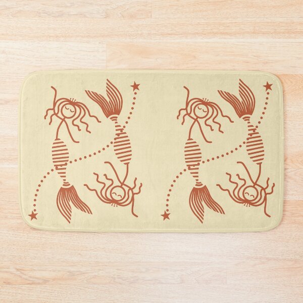 Item preview, Stickman / Mermaid, Pisces designed and sold by LotusCreations.