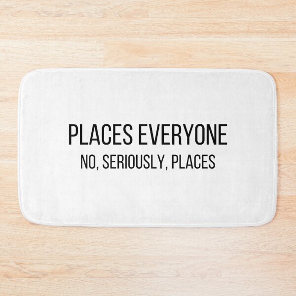 Item preview, places everyone! stage manager cue designed and sold by bwayjime.