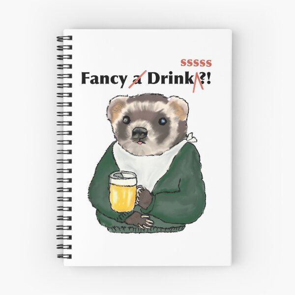 Item preview, Polecat with Beer designed and sold by MANUMONY.