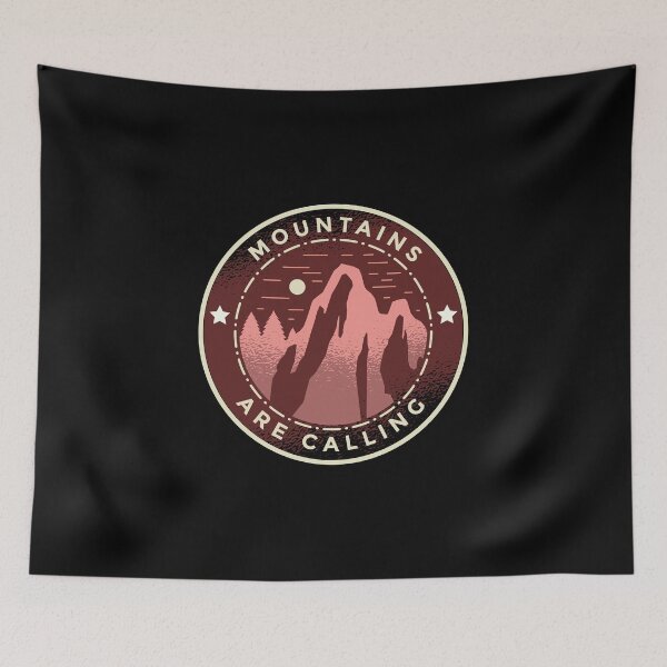 Item preview, Mountains are calling designed and sold by Piztees.