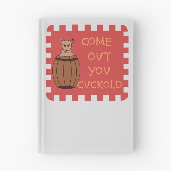 Item preview, Come Out You Cuckold Flag - Sir Horatio Cary, Regiment of Horse, English Civil War, History, Historical Meme designed and sold by SpaceDogLaika.