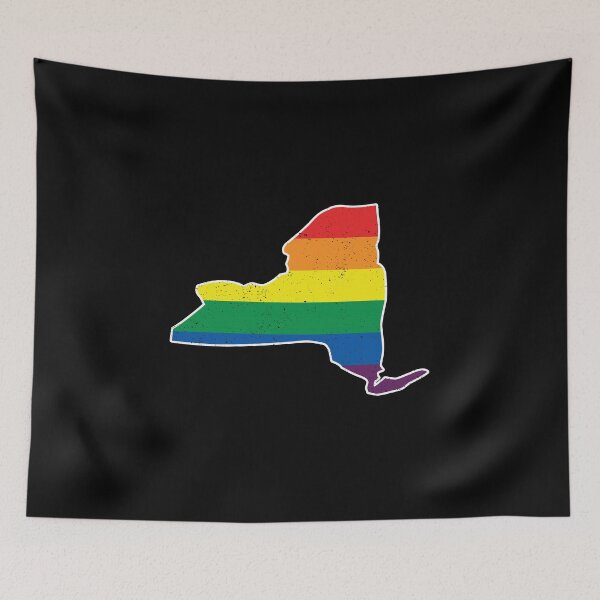 Item preview, New York Gay Pride Flag designed and sold by UBUCO.