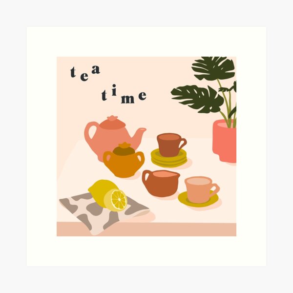 Item preview, tea time vibe designed and sold by smirisola.
