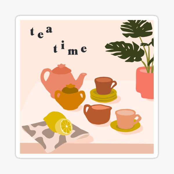 Item preview, tea time vibe designed and sold by smirisola.