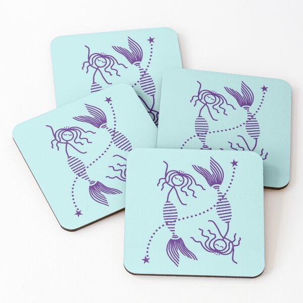 Item preview, Stickman / Mermaid, Pisces designed and sold by LotusCreations.
