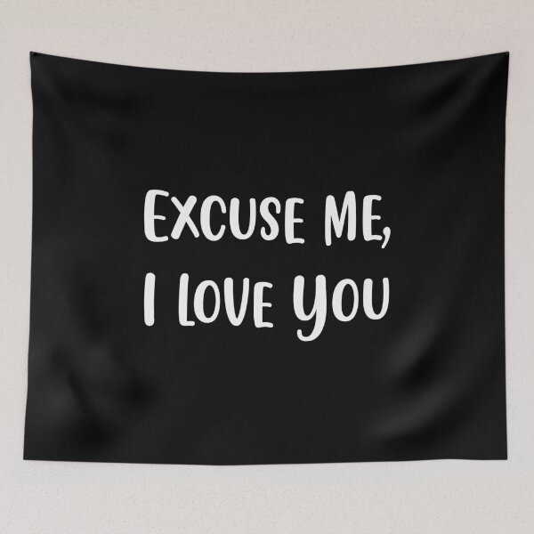 Item preview, Excuse me, I love You - Valentine Gift - Lovers - Valentine Day - Love designed and sold by Hapoel.