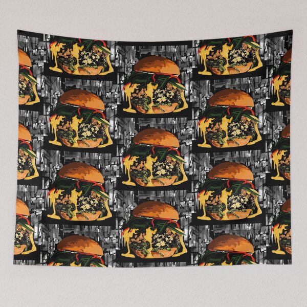 Item preview, Abstract burger  designed and sold by Blacklock-Art.