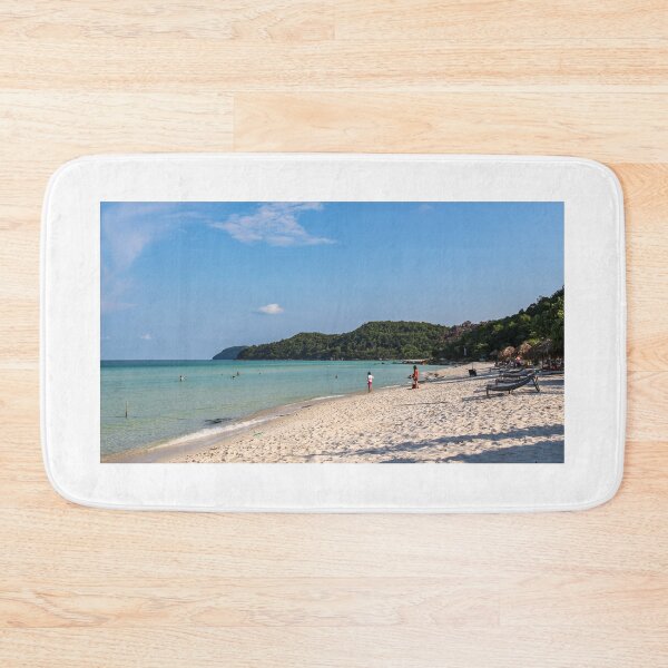 Item preview, Sao Beach, with blue waters and white sand beach, Phu Quoc, Vietnam designed and sold by SnapTPhotograph.