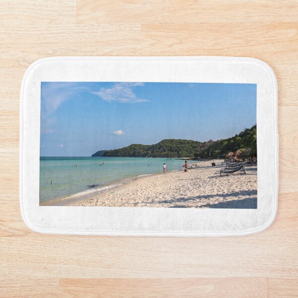 Artikelvorschau, Sao Beach, mit blauem Wasser und weißem Sandstrand, Phu Quoc, Vietnam entworfen und verkauft von SnapTPhotograph.